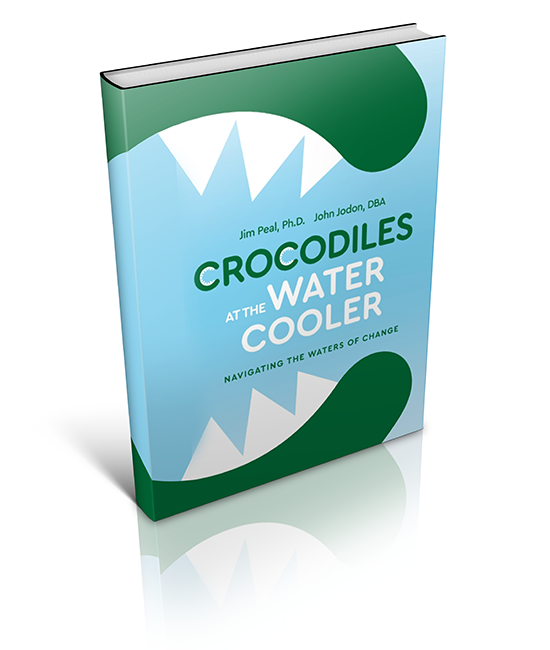 Crocodiles at the water cooler